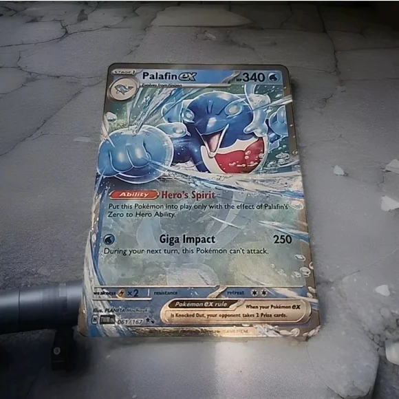 palafin ex pokemon card 193/167 - Palafin ex